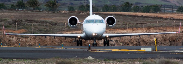 Air Nostrum CRJ-200ER at Lanzarote airport