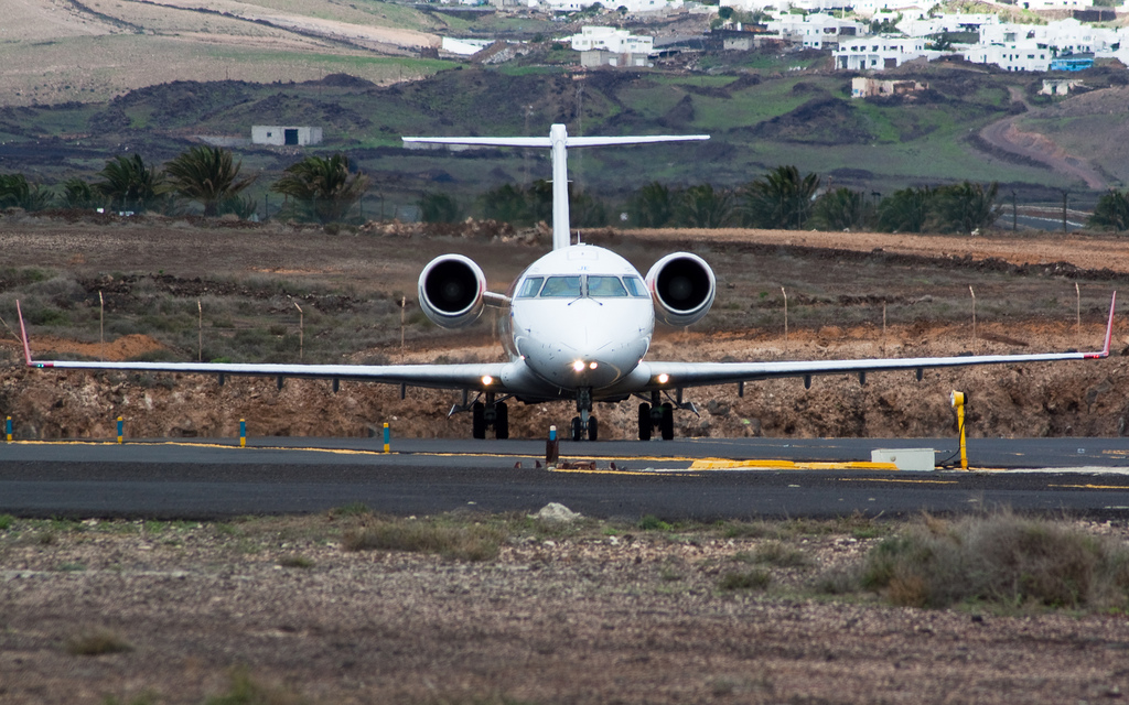 Air Nostrum CRJ-200ER at Lanzarote airport