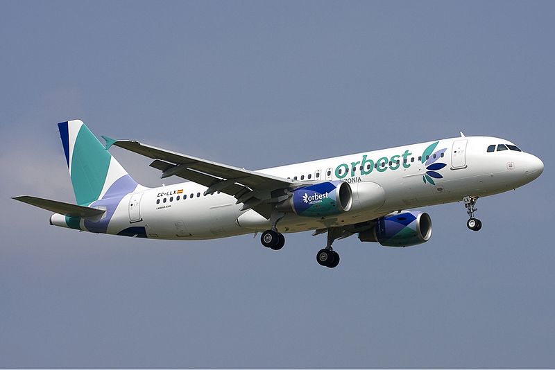 Orbest Orizonia Airlines Airbus A320