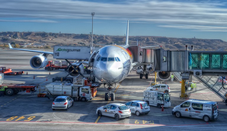 Iberia's plane Terminal 4