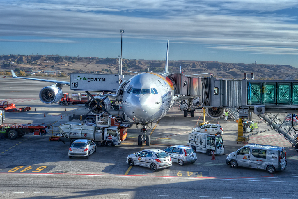 Iberia's plane Terminal 4