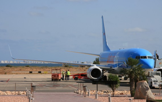 Jetair at Murcia-San Javier airport / Joaquin Vanschoren