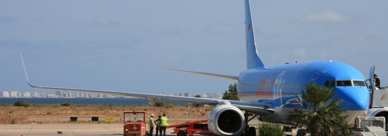 Jetair at Murcia-San Javier airport / Joaquin Vanschoren