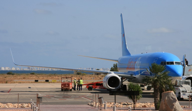 Jetair at Murcia-San Javier airport / Joaquin Vanschoren
