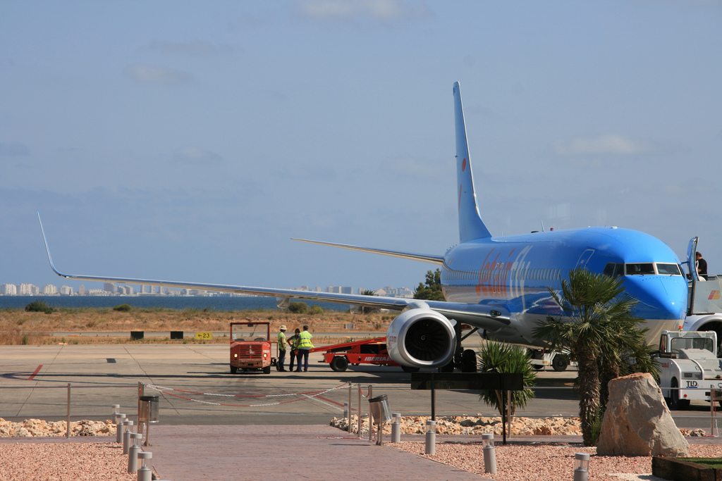 Jetair at Murcia-San Javier airport / Joaquin Vanschoren