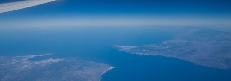 Strait of Gibraltar view from a Ryanair’s plane / flickr.com