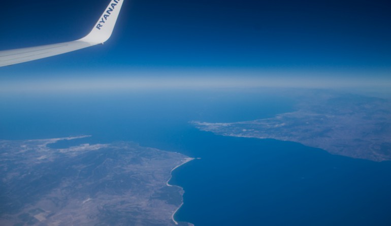 Strait of Gibraltar view from a Ryanair’s plane / flickr.com