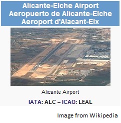 Alicante-Elche Airport / Wikimedia Commons