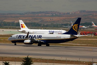 Ryanair and Iberia in competition
