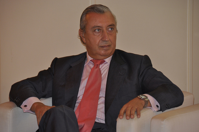 Julio Gómez-Pomar in October 2012 at the closure of a Business development Programme for Renfe / Flickr - EOI Escuela de Organiación Industrial