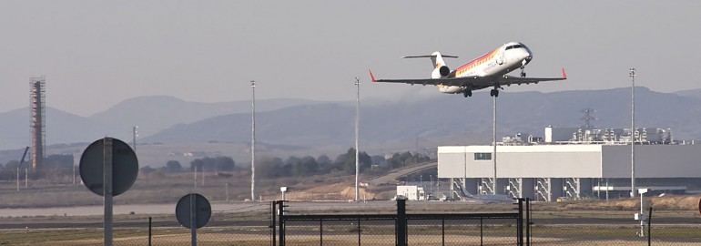 Air Nostrum operating in Ciudad Real Central Airport by Tercera Fundación - Flickr