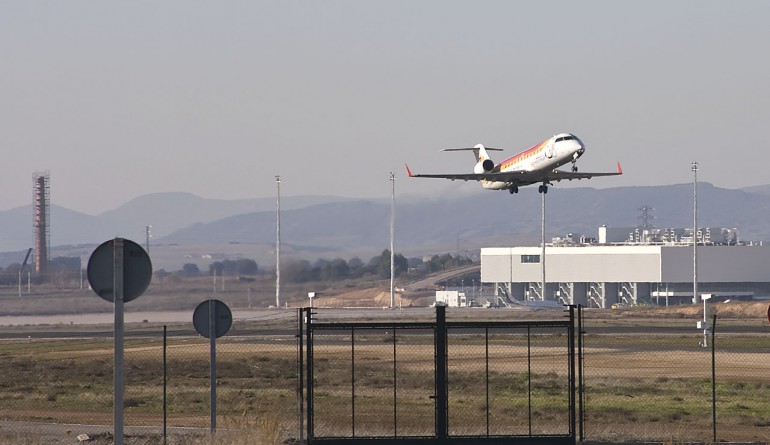 Air Nostrum operating in Ciudad Real Central Airport by Tercera Fundación - Flickr