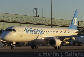 Air Europa's Embraer 195LR with the new livery by Martin J. Gallego - Flickr