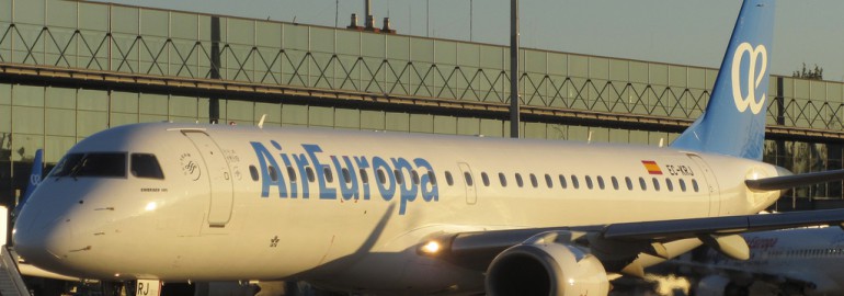 Air Europa's Embraer 195LR with the new livery by Martin J. Gallego - Flickr