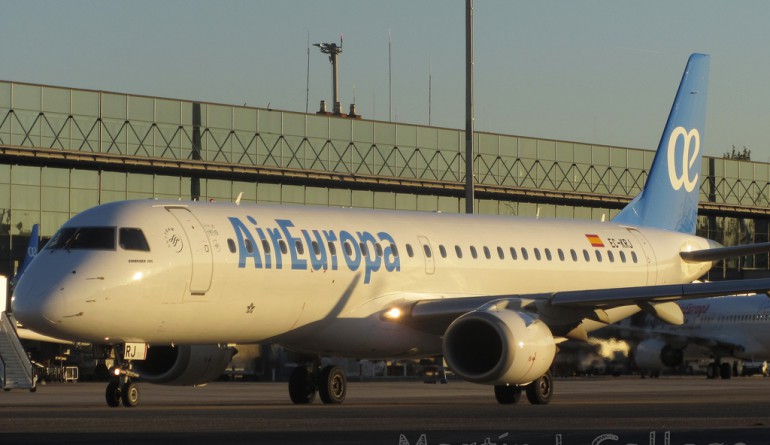Air Europa's Embraer 195LR with the new livery by Martin J. Gallego - Flickr